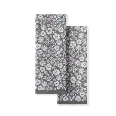 Martha Stewart Ditsy Floral 2-pc. Kitchen Towel Set