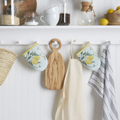 Martha Stewart Lemon Whimsy Mini 2-pc. Kitchen Towel Set