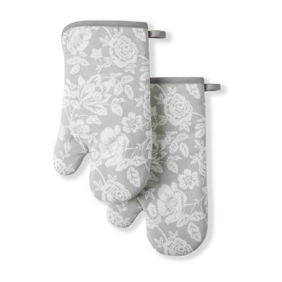 Martha Stewart Floral Vine 2-pc. Oven Mitt Set