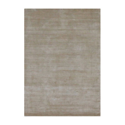 Amer Rugs Blend Solid Woven Washable Indoor Rectangular Area Rug