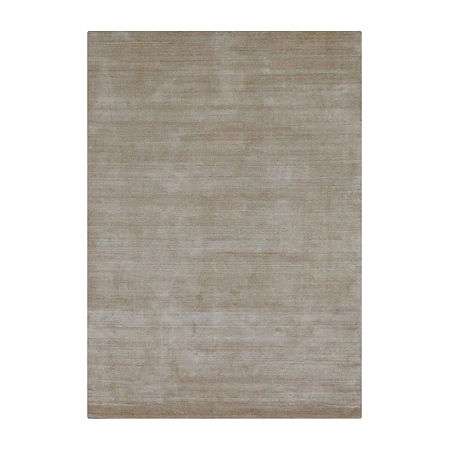 Amer Rugs Blend Solid Woven Washable Indoor Rectangular Area Rug, One Size, White