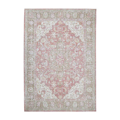 Amer Rugs Century Blythe Medallion Loomed Washable 30" X 96" Indoor Rectangular Runner