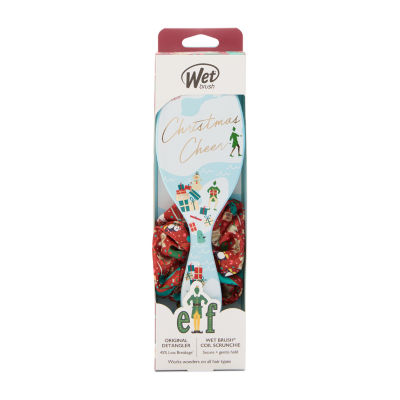 The Wet Brush Warner Bros Detangler Brush And Scrunchie - Elf 2-pc. Brush