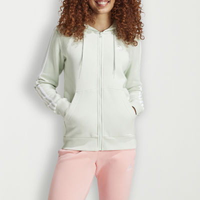 adidas Essentials Fleece 3 Stripes Full Zip Hoodie - JCPenney