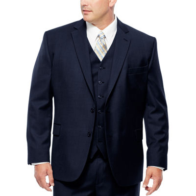 Stafford Travel Wool Blend Stretch Suit Vests Big and Tall