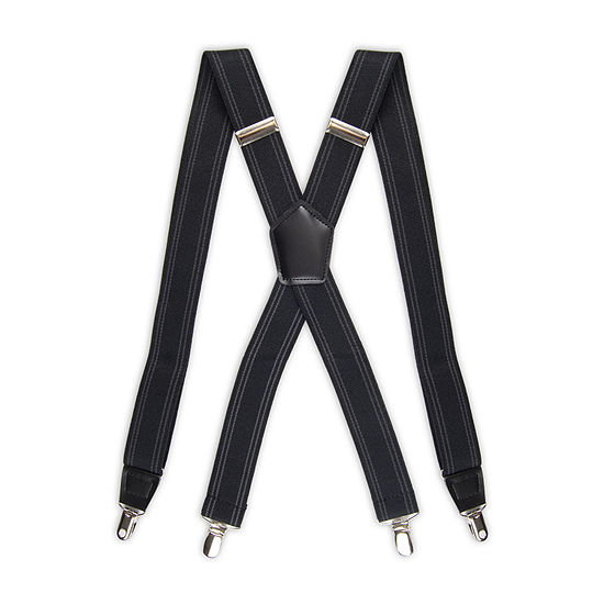 Dockers® Men's Stretch X-Back Suspenders with Adjustable Straps, Color ...