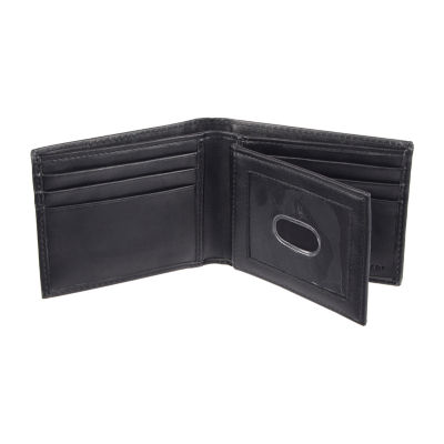 J. Ferrar Mens Extra Capacity Rfid Blocking Bifold Wallet