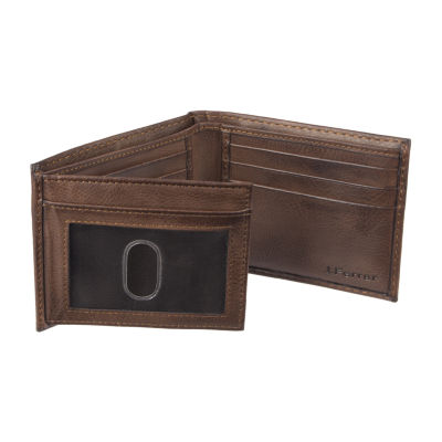 J. Ferrar Mens Rfid Blocking Traveler Wallet