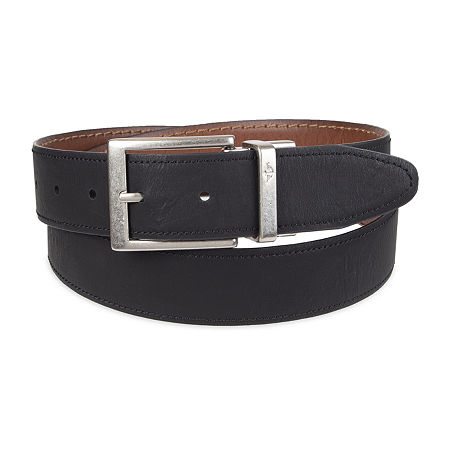 Dockers Single Stitch Mens Reversible Belt, L (38-40), Brown