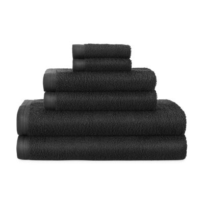 Home Expressions Solid & Stripe Bath Towel
