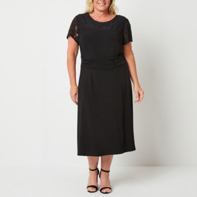 jcpenney plus size black dress 2026 Deals | leelahonda.com