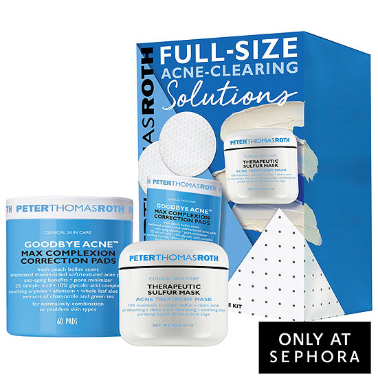 Peter Thomas Roth Full-Size Acne-Clearing Solutions 2-Piece Acne Kit