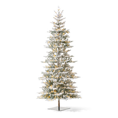 Glitzhome Ft Pre-Lit Fir Artificial Christmas Tree