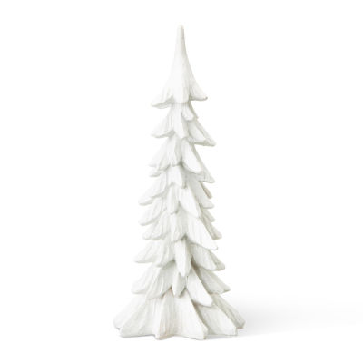 Glitzhome 1.25ft Resin Christmas Tabletop Tree