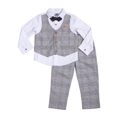 Little Lad Baby Boys 2-pc. Pant Set