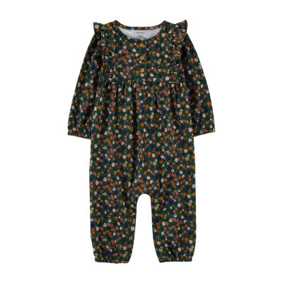 Carter's Baby Girls Long Sleeve Jumpsuit