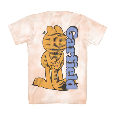 Mens Short Sleeve Garfield Graphic T-Shirt