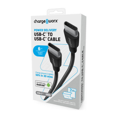 Chargeworx USB-C to USB-C Cable