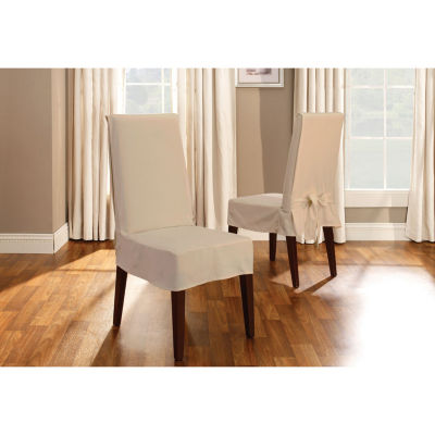 Cotton dining chair slipcovers hot sale