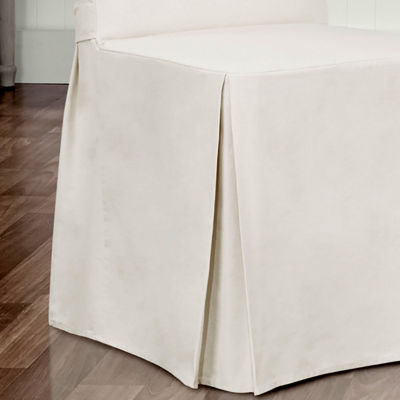 Sure Fit Essential Twill Long Dining Chair Slipcovers