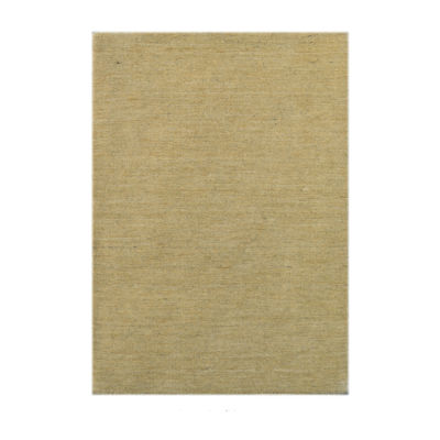 Amer Rugs Arizona Rye Solid Woven Washable Indoor Rectangular Accent Rug