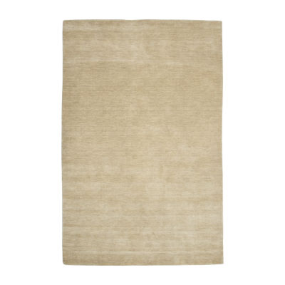 Amer Rugs Arizona Rye Solid Woven Washable Indoor Rectangular Accent Rug