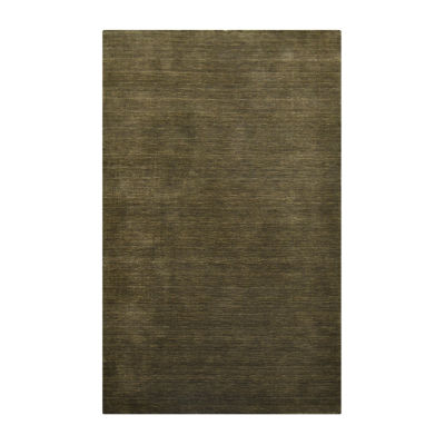 Amer Rugs Arizona Rye Solid Woven Washable Indoor Rectangular Area Rug