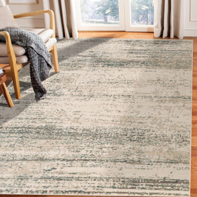 Amer Rugs Alpine Grace Stripe Loomed Washable Indoor Rectangular Area Rug