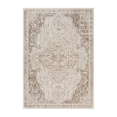 Amer Rugs Alpine Imara Medallion Loomed Washable Indoor Rectangular Runner