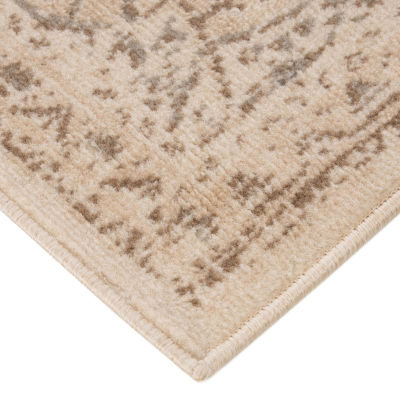 Amer Rugs Alpine Imara Medallion Loomed Washable Indoor Rectangular Runner