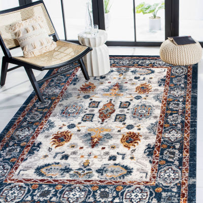 Amer Rugs Alexandria Xyryl Floral Loomed Washable Indoor Rectangular Runner