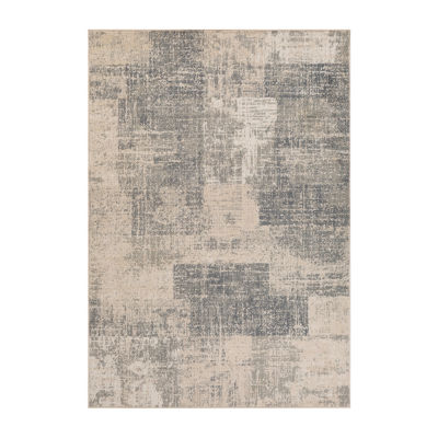 Amer Rugs Alpine Cel Abstract Loomed Washable Indoor Rectangular Runner