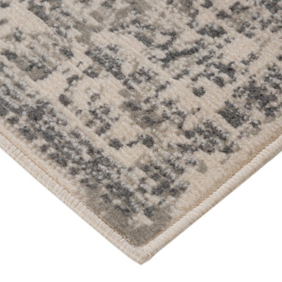 Amer Rugs Alpine Dale Medallion Loomed Washable Indoor Rectangular Runner