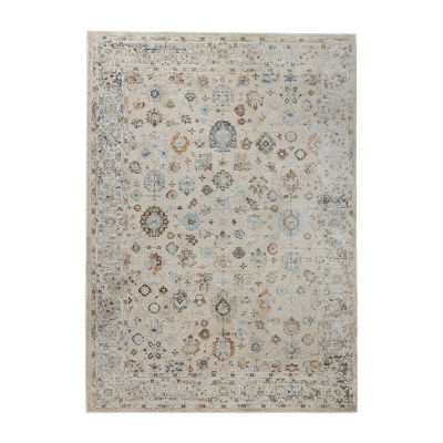 Amer Rugs Fairmont Nesty Floral Loomed Washable 39" X 59" Indoor Rectangular Accent Rug