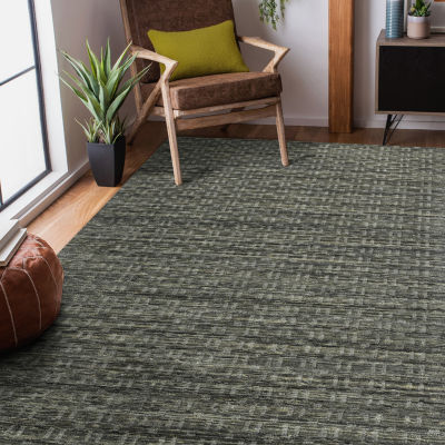 Amer Rugs Houston Aliya Geometric Loomed Washable Indoor Rectangular Accent Rug