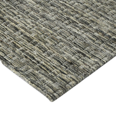 Amer Rugs Houston Aliya Geometric Loomed Washable Indoor Rectangular Accent Rug