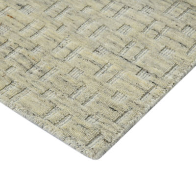 Amer Rugs Houston Aliya Geometric Loomed Washable Indoor Rectangular Accent Rug