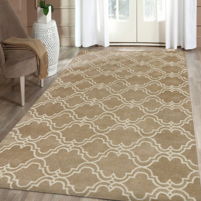 Amer Rugs Modern Trellis Pattern Hand Tufted 27" X 96" Indoor Rectangular Runner