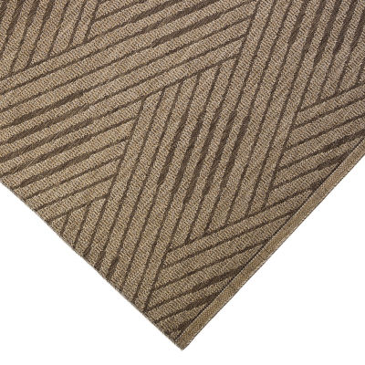 Amer Rugs Maryland Abbel Geometric Loomed 28" X 96" Indoor Outdoor Rectangular Runner