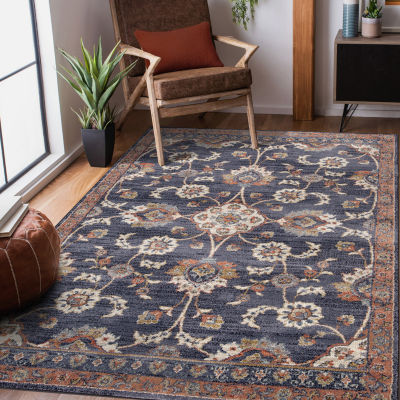 Amer Rug Jordan Bea Floral Loomed 31" X 120" Indoor Rectangular Runner"