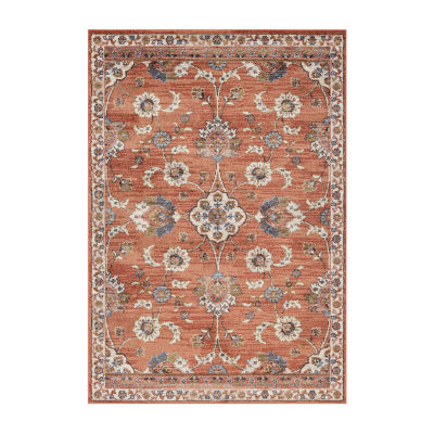 Amer Rug Jordan Bea Floral Loomed 31" X 120" Indoor Rectangular Runner"