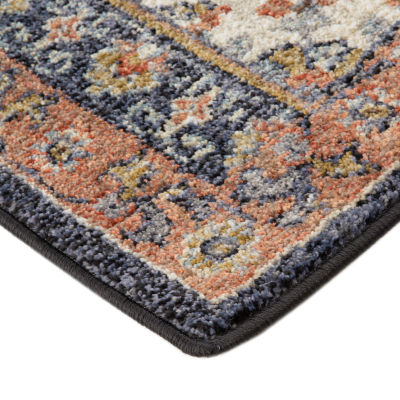 Amer Rug Jordan Bea Floral Loomed 31" X 120" Indoor Rectangular Runner"