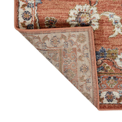 Amer Rug Jordan Bea Floral Loomed 5'3" X 7'6" Indoor Rectangular Area Rug"