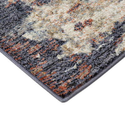 Amer Rug Jordan Cary Abstract Loomed 5'3" X 7'6" Indoor Rectangular Area Rug"