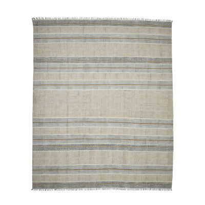 Amer Rugs Dune Briel Geometric Flatweave Indoor Rectangular Area Rug