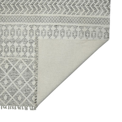 Amer Rugs Dune Denevie Geometric Flatweave Indoor Rectangular Area Rug