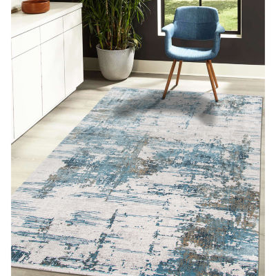 Amer Rugs Venice Hayden Abstract Loomed 24" X 36" Indoor Rectangular Accent Rug"