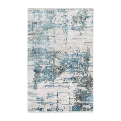 Amer Rugs Venice Hayden Abstract Loomed 4'11" X 7'6" Indoor Rectangular Area Rug"