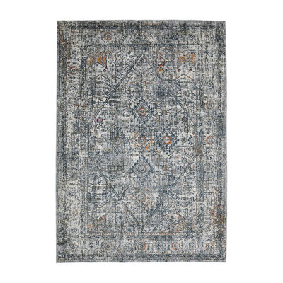 Amer Rugs Vermont Chelsea Bordered Loomed 31" X 96" Indoor Rectangular Runner"