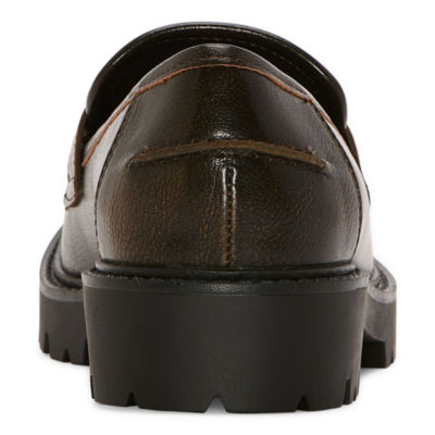 Arizona Jean Co Lillie Womens Round Closed Toe Loafers